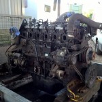 Komatsu engine 450 engine